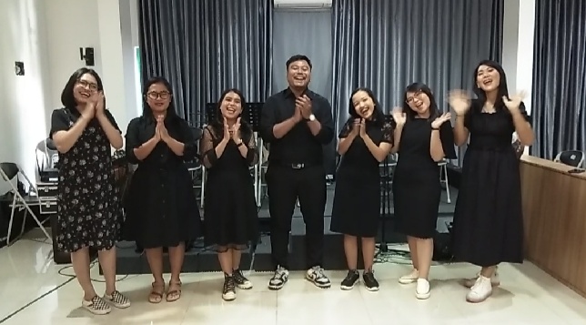 Vikaris-vikaris di Mupel Banten mengucapkan selamat atas sukses Konven Pendate dan PST 2023 di Medan.